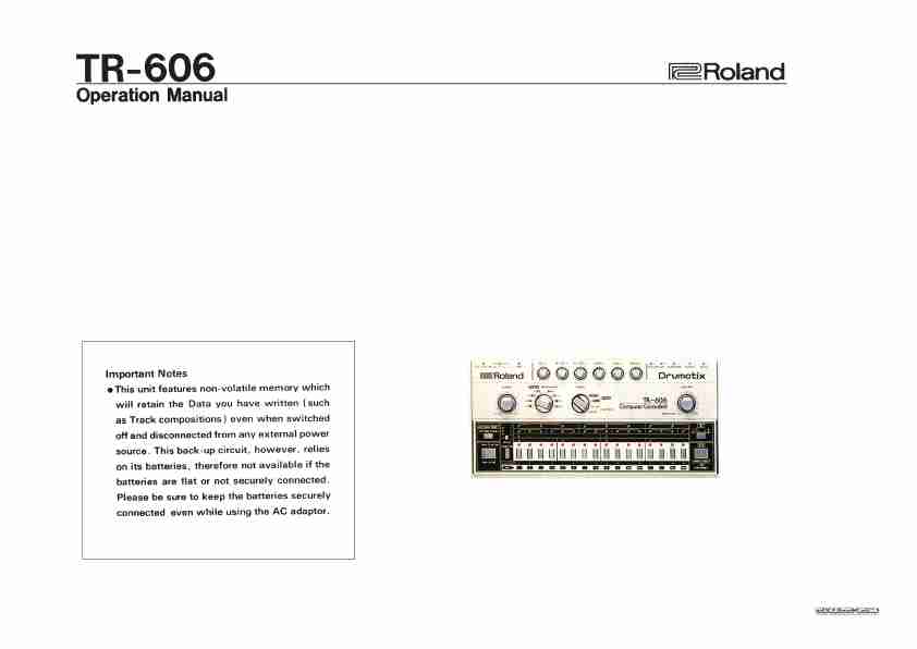 Roland Music Mixer TR-606-page_pdf